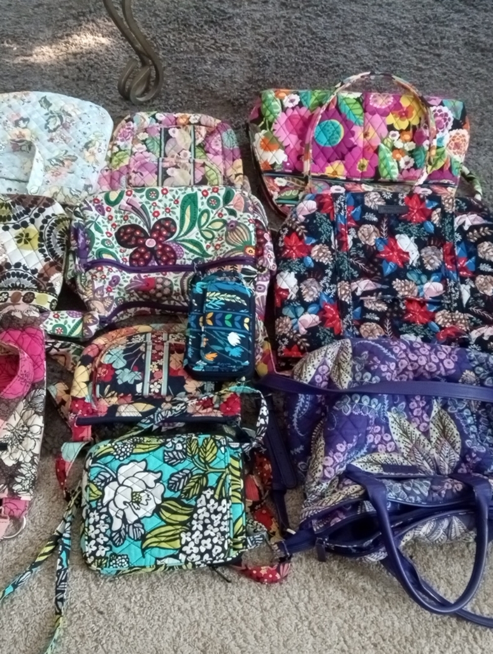 GORGEOUS LOT of 12 Vera Bradley Bags